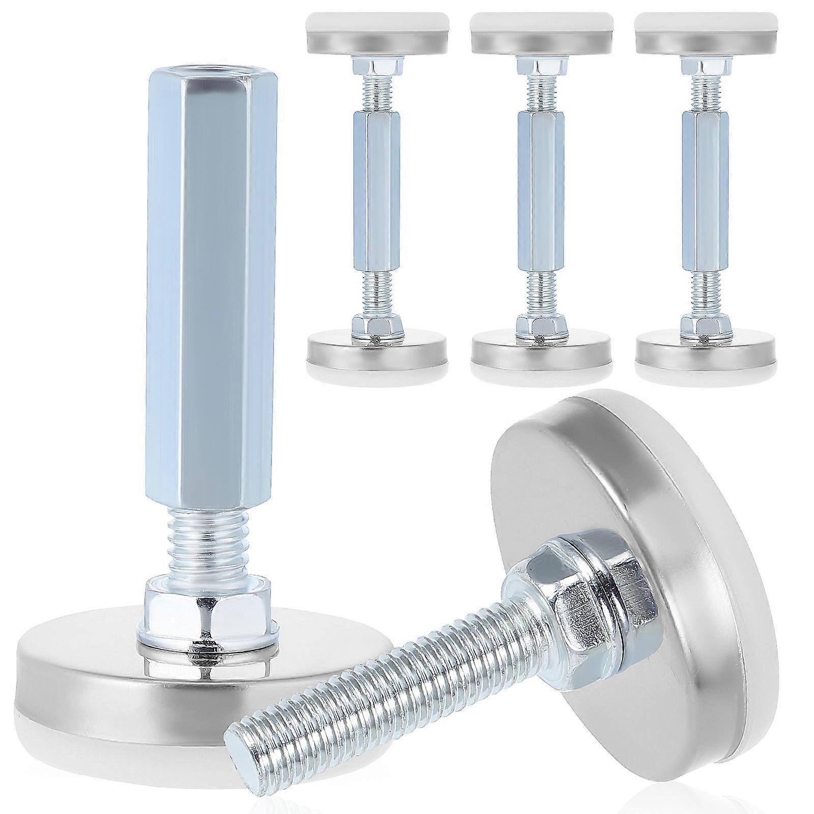 Threaded Headboard Stoppers Adjustable Bed Frame Stabilizer for 4Pcs