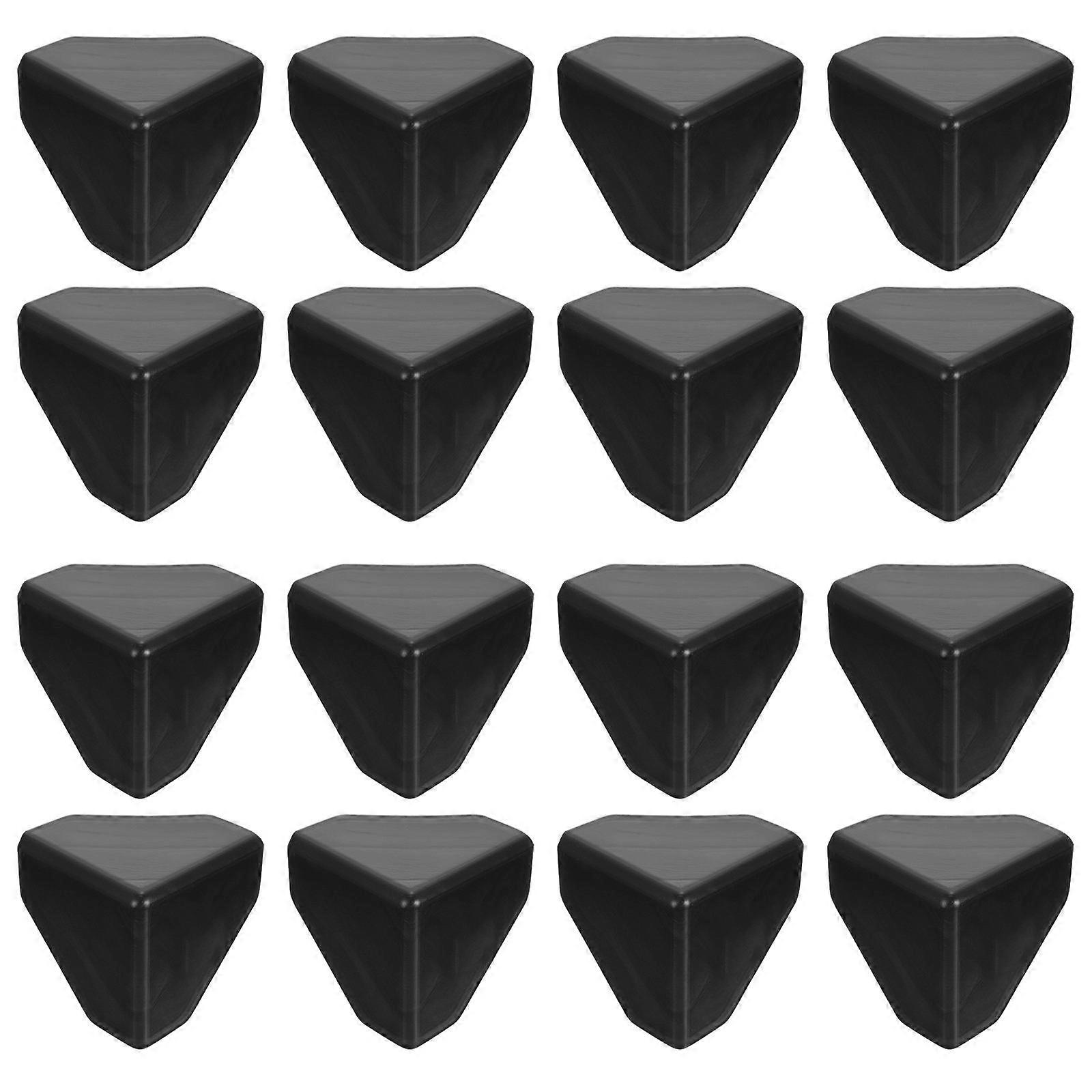 Black Corner Protector for Boxes Granting Durable Protection 100Pcs