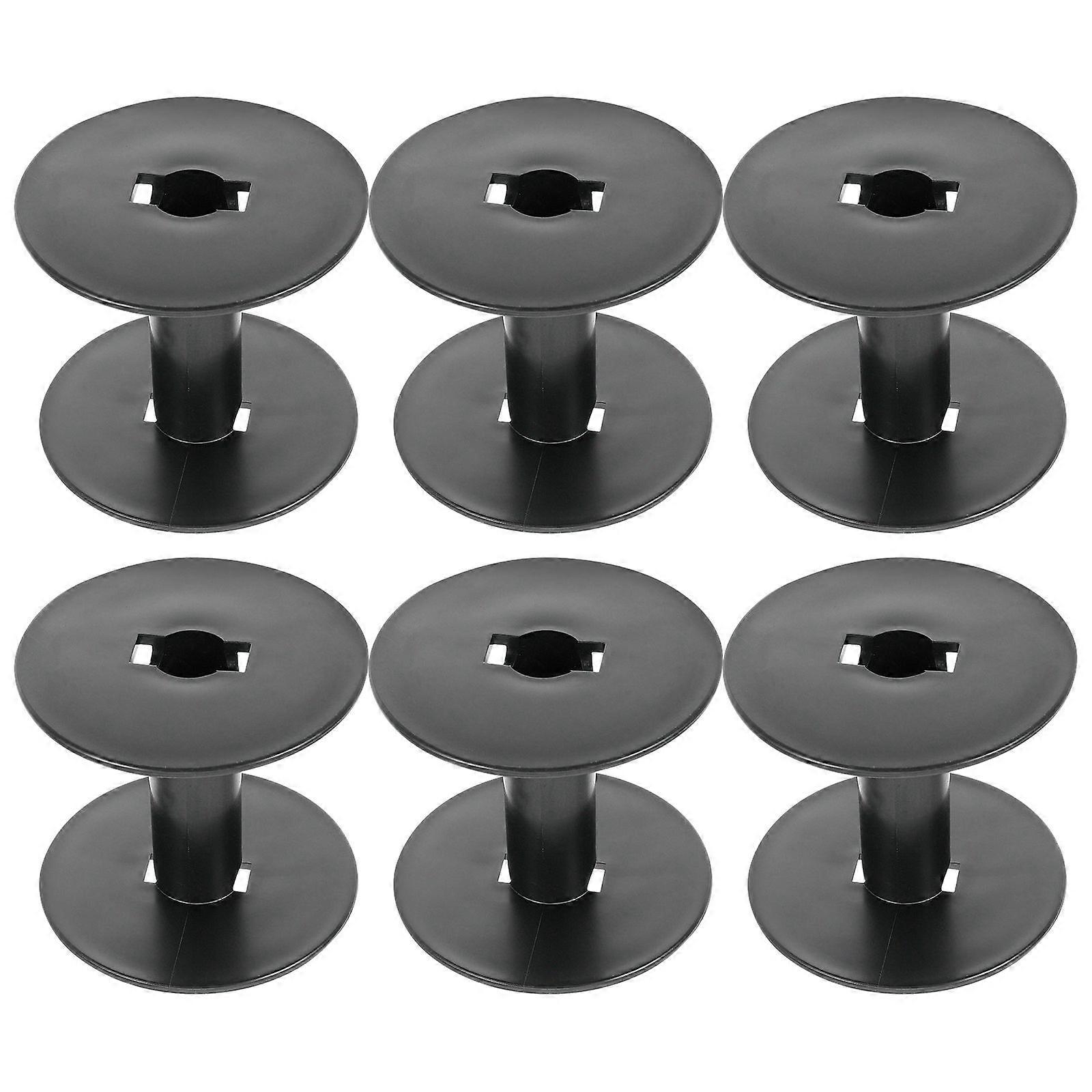 6pcs Replaceable Bobbins Sewing Bobbins Portable Thread Bobbins Thread Supply