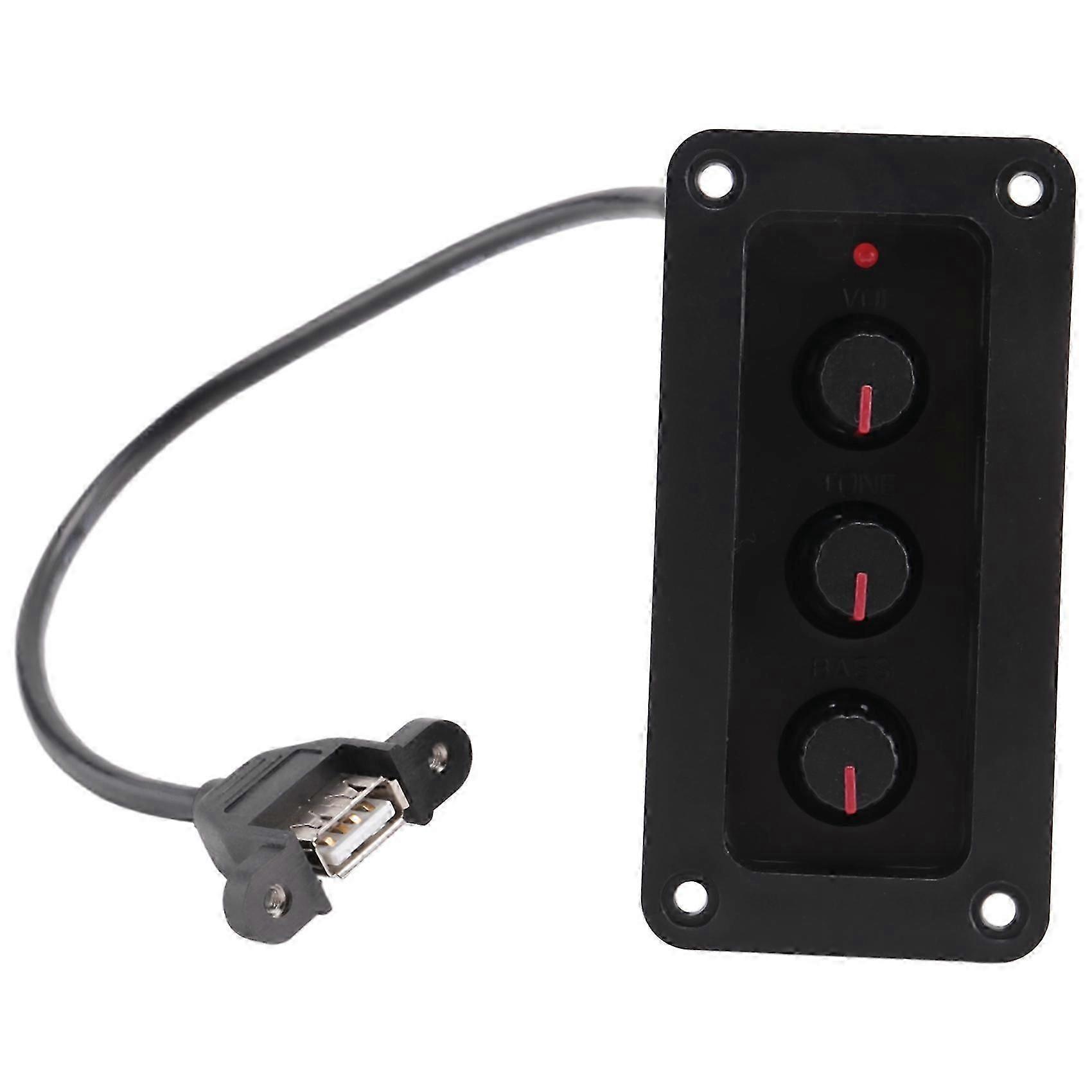 Bluetooth 5.0 versterker, 30W mono eindversterker, USB-decoder en USB-ingang.
