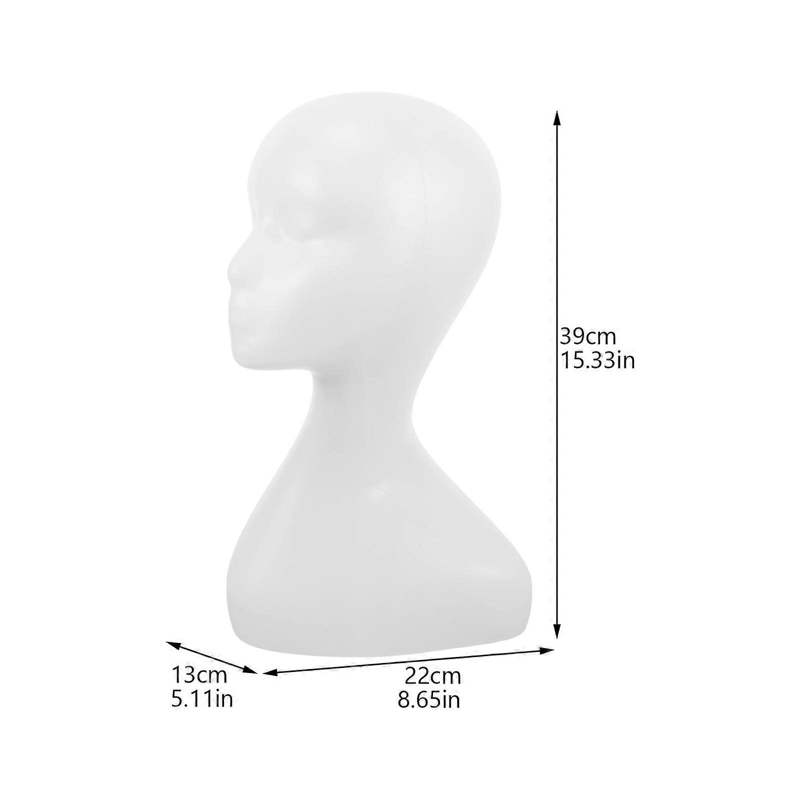 Women Mannequin Head Model Creative Head Model for Hat Display