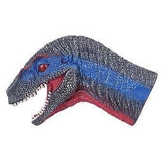 Pacynka do ręki dinozaura Velociraptor do zabawy 1 szt. Zabawna pacynka z głową zwierzęcia
