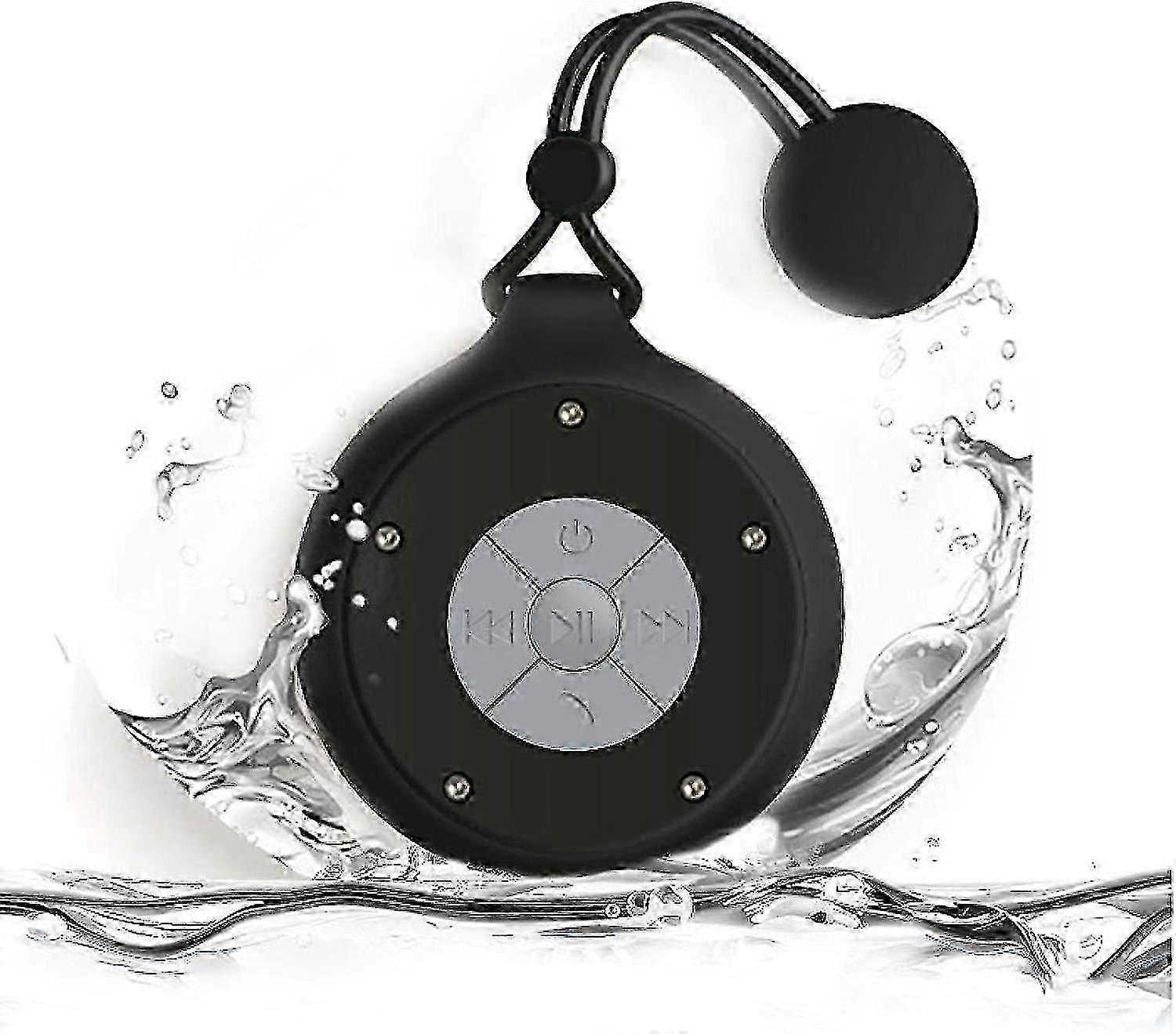 Bluetooth shower speaker with suction cup ()