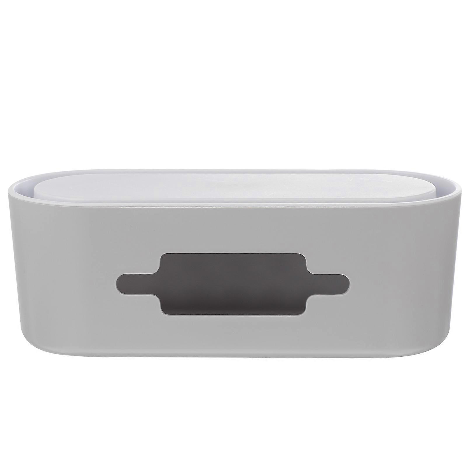 1pc Convenient Storage Case Simple Desktop Cable Patch Board Storage Box
