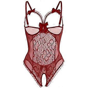 Dessous - Perspektive - Spitze - Krieger - Rot