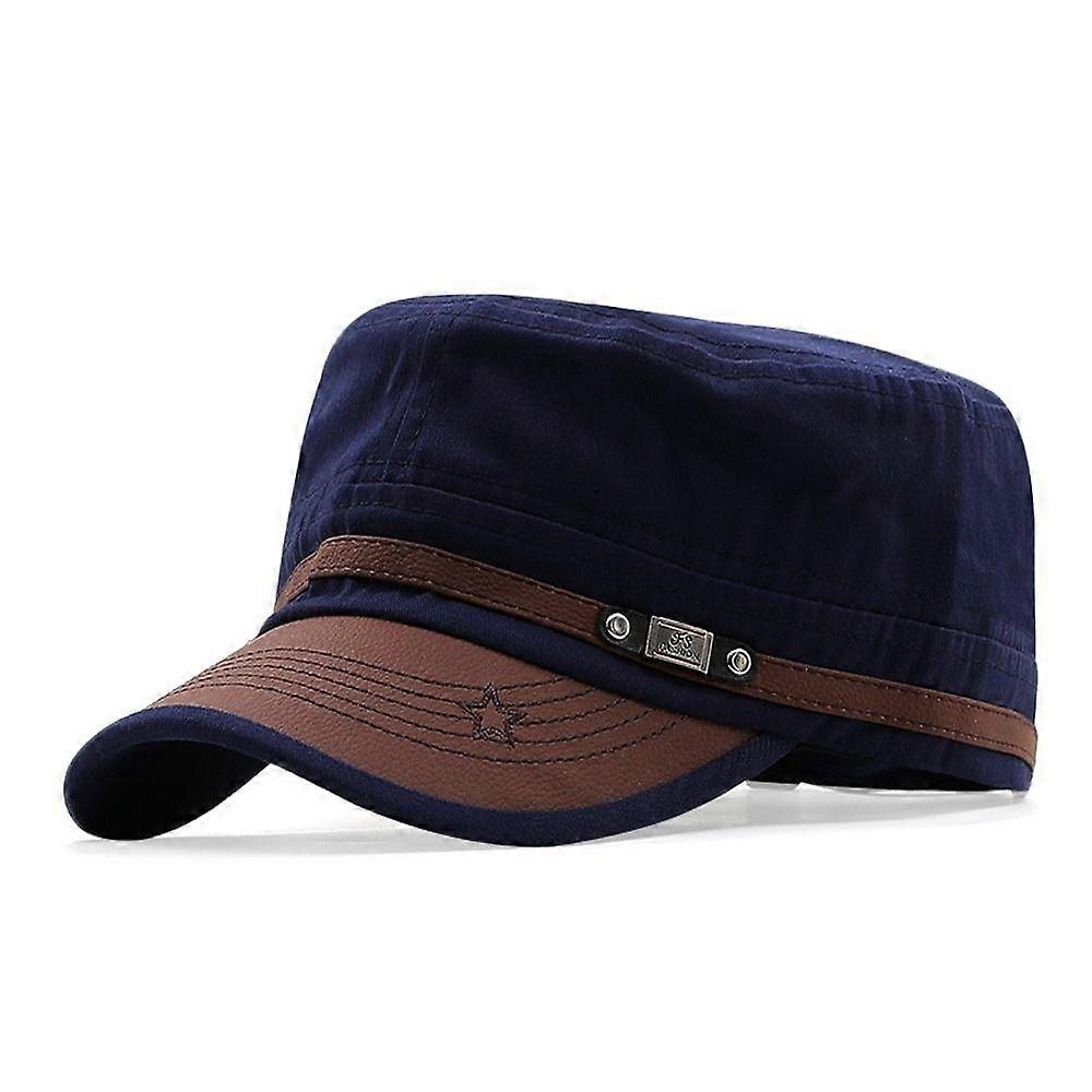 Men Breathable Cotton Cadet Hat Baseball Cap Hat Sun Cap