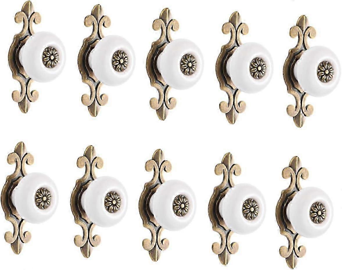 10pcs Handle Dresser Drawer Knobs Vintage Drawer Pulls Vintage Cabinet Knobs Knobs and Pulls Furniture Drawer Pulls Replacement Drawer Pulls Knobs Doo