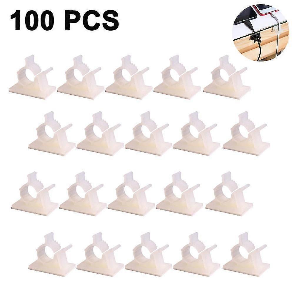 Nylon Wire Adjustable Cable Clips Adhesive Cable Management Clips Adjustable Clamp