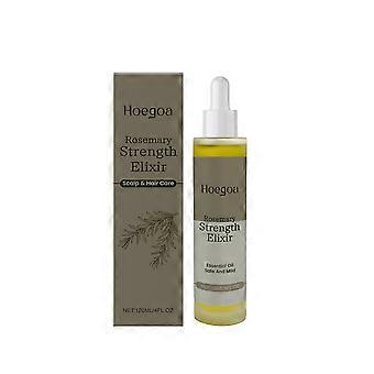 Hoegoa Rosemary Hair Essence is verfrissend, hydraterend en voedend, waardoor het haar glad, glanzend en geschikt is voor dagelijkse verzorging.