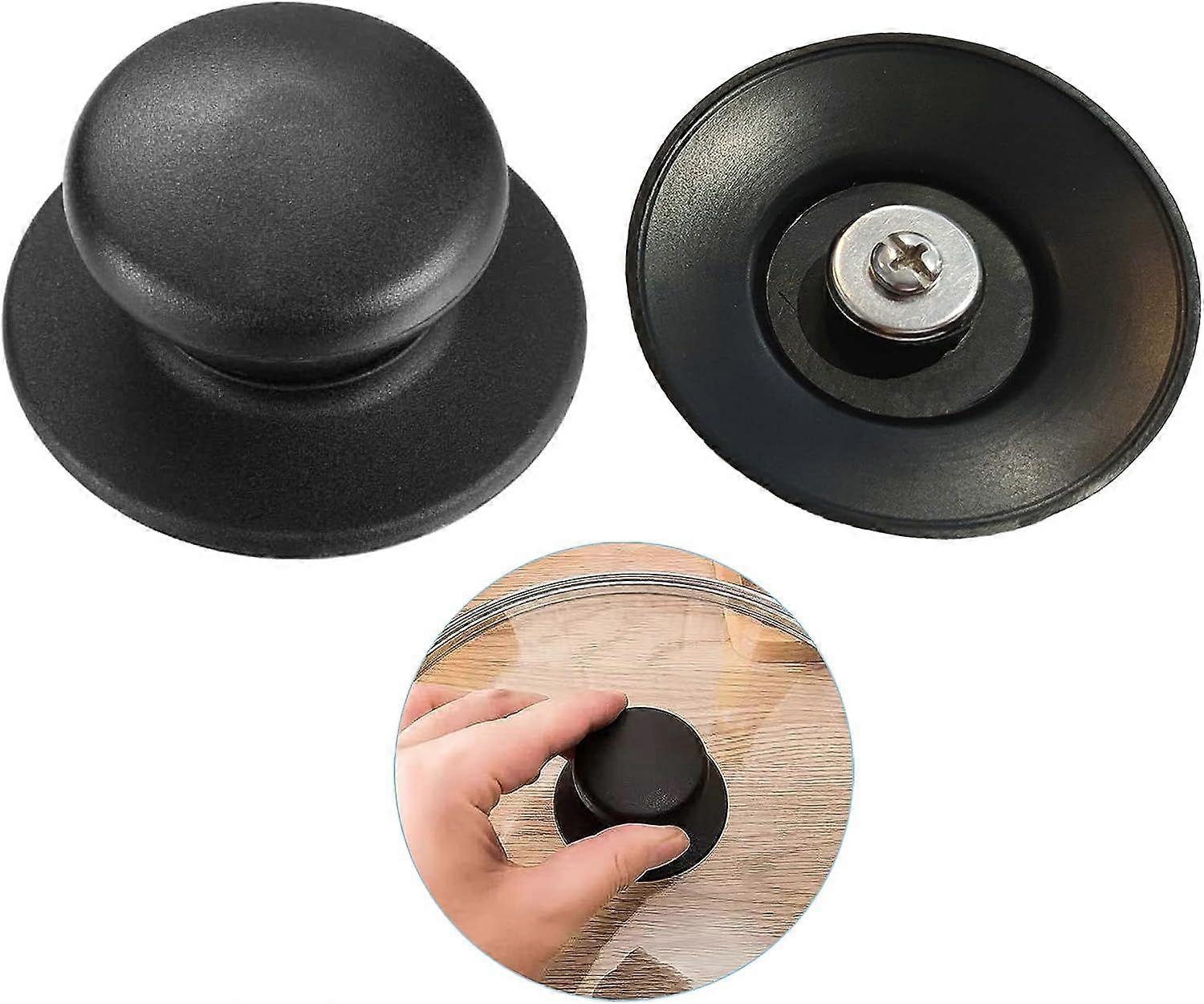 Dww-2 Pieces-Lid Handle, Lid Knob, Pot Lid Knobs, Universal Kitchen Knobs, Replacement Handle Knobs, Pot Lid Anti-Scald Knob