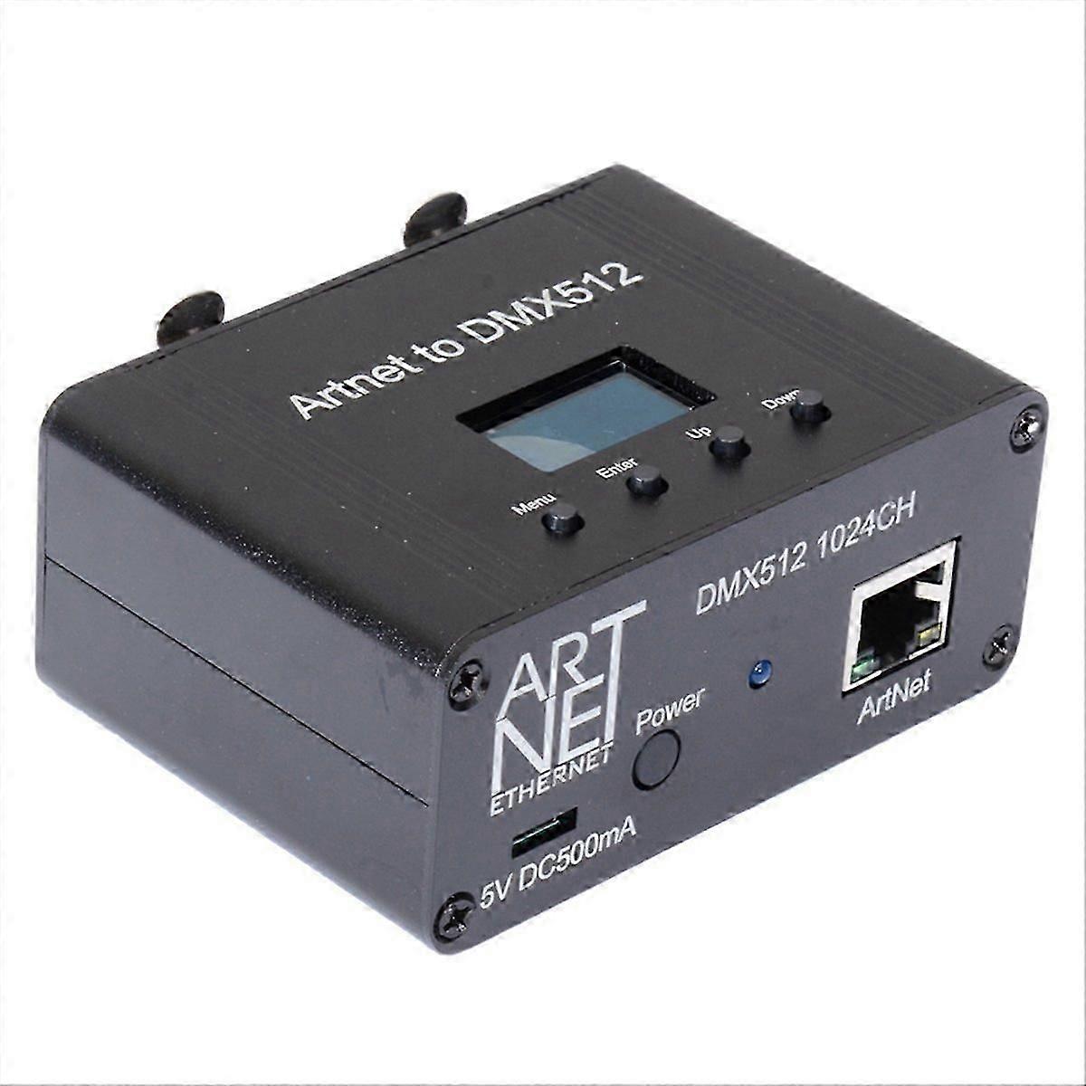 ArtNet DMX 512 Ethernet Lighting Controller Interface,2 Universe