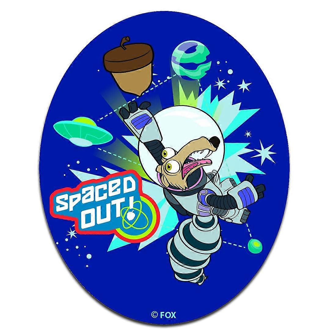 Ice Age Spaced out oval - Patch / Iron-on patch / Iron on patch / Patches