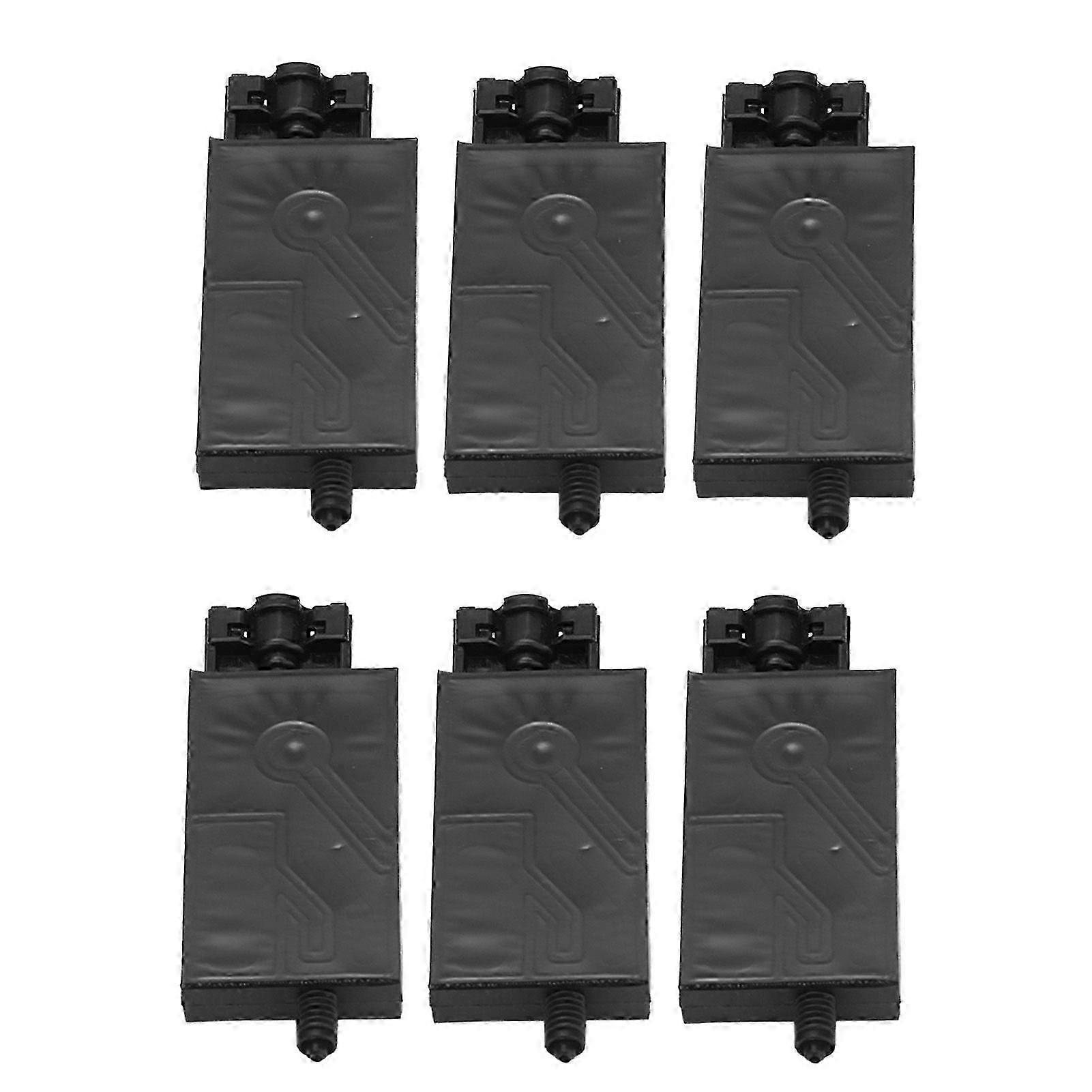 6Pcs Ink Head Damper UV PP Filtering Accessory Replacement Set Kit compatible with Xp600 PrinterThread Connector