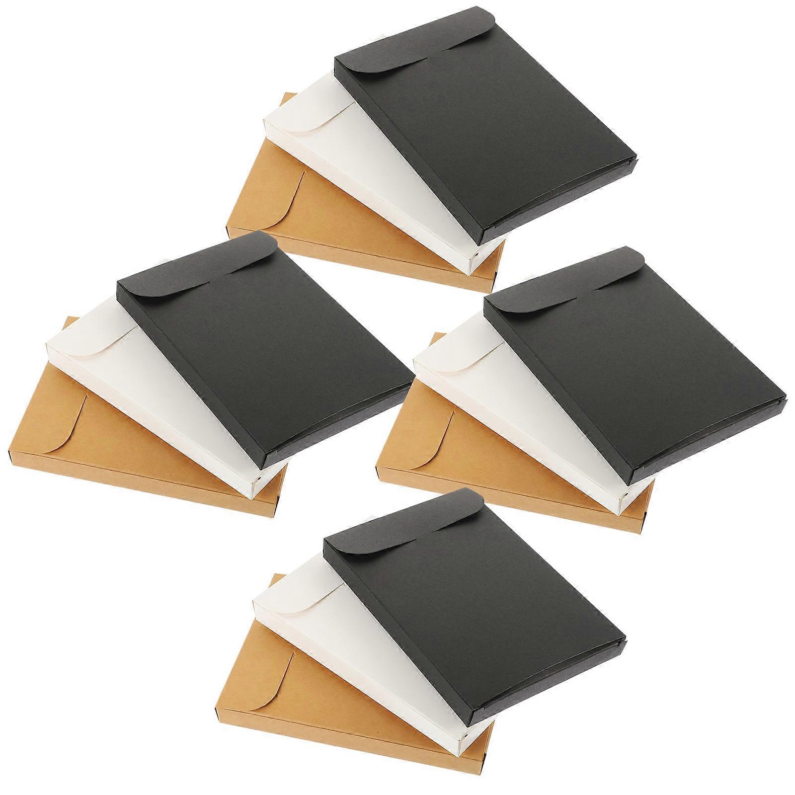 15Pcs Greeting Cards Storage Cases Multi-use Cards Containers Rectangular Storage Boxes