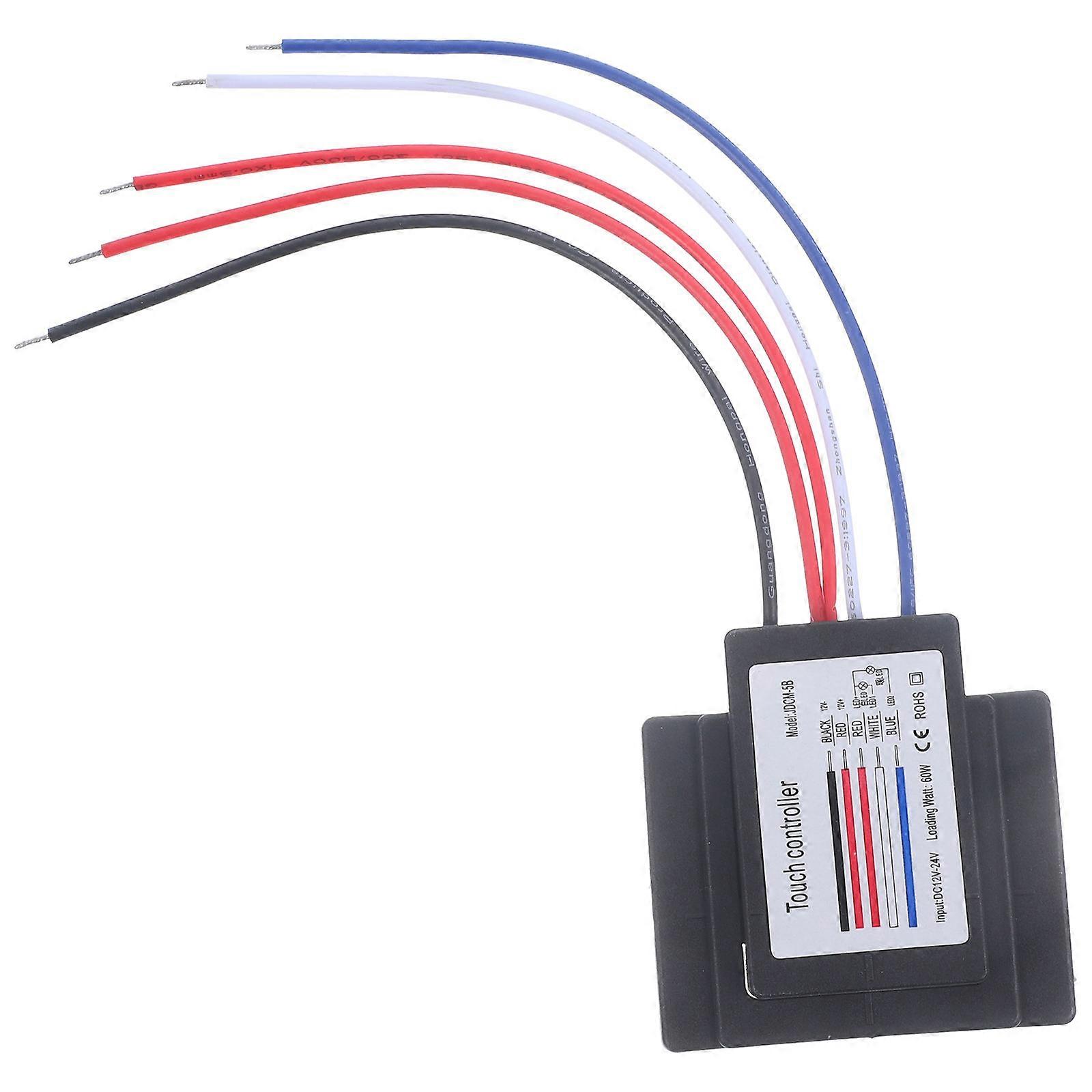 Touch Lamp Control Module 12-24v Mirror Lamp Stepless Dimming Induction Switch