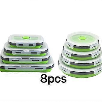 4 Pcs Collapsible Cup with Lid, Expandable Travel Water Cup, Reusable Mug Set for Camping, Hiking, Outdoor Activities, Durable and Space Saving