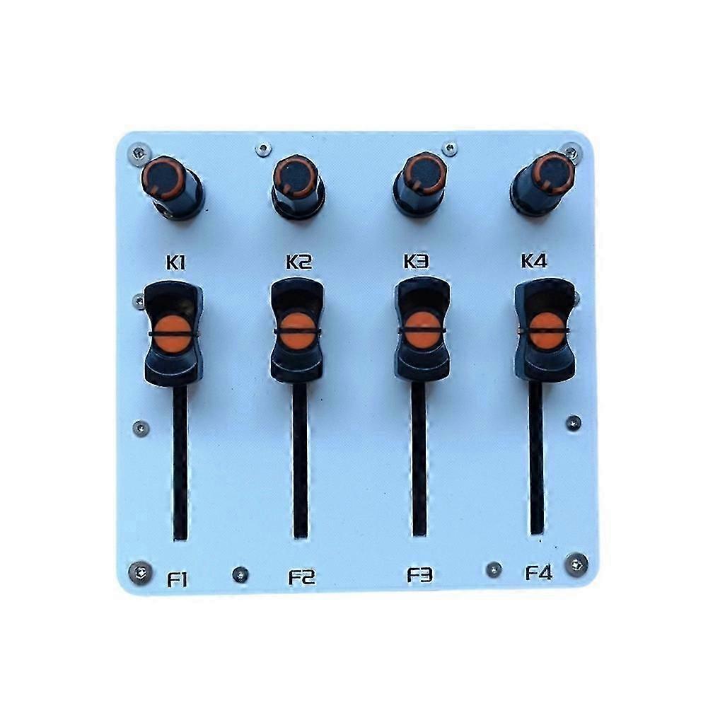 4 Knobs 4 Faders MIDI 45mm Custom CC Information Computer Music Host Software Fader Controller