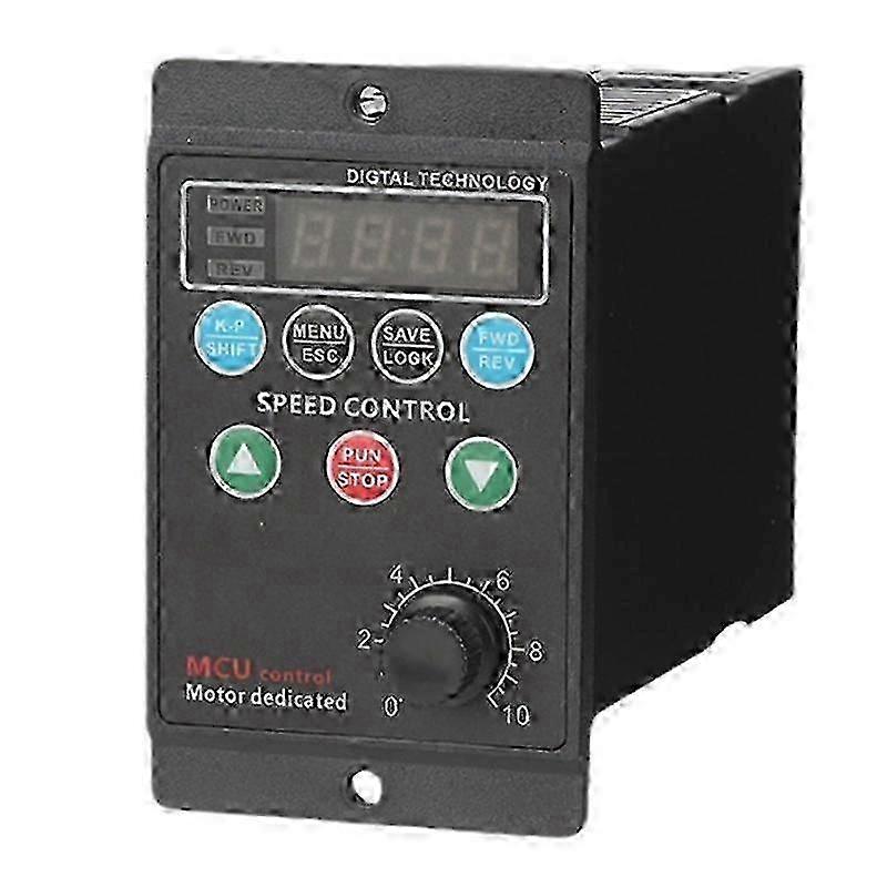 220V Single-Phase Input Three-Phase Output Motor Driver Frequency Converter with Four-Digit Digital