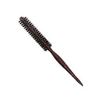 Escova de cabelo, pente, escova pequena com rolo, escova redonda, compatível com cabeleireiro masculino.