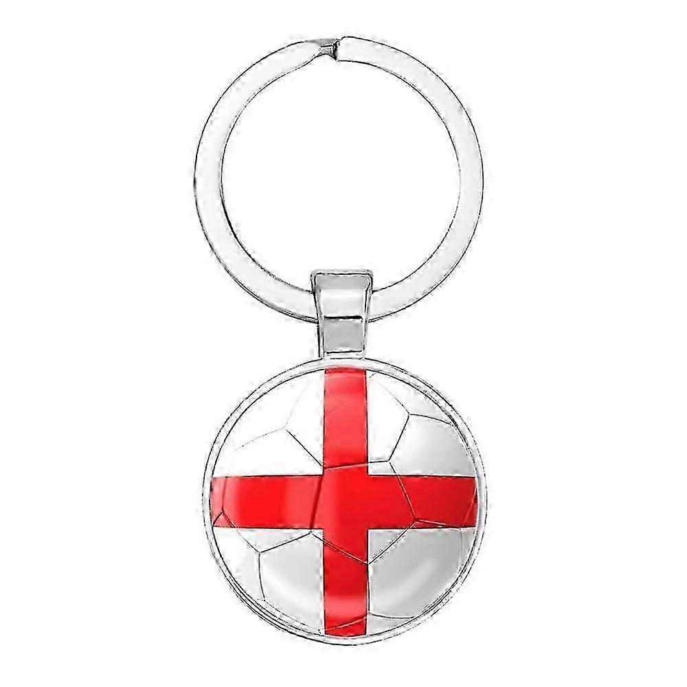 Art Attack English Flag Soccer Keychain
