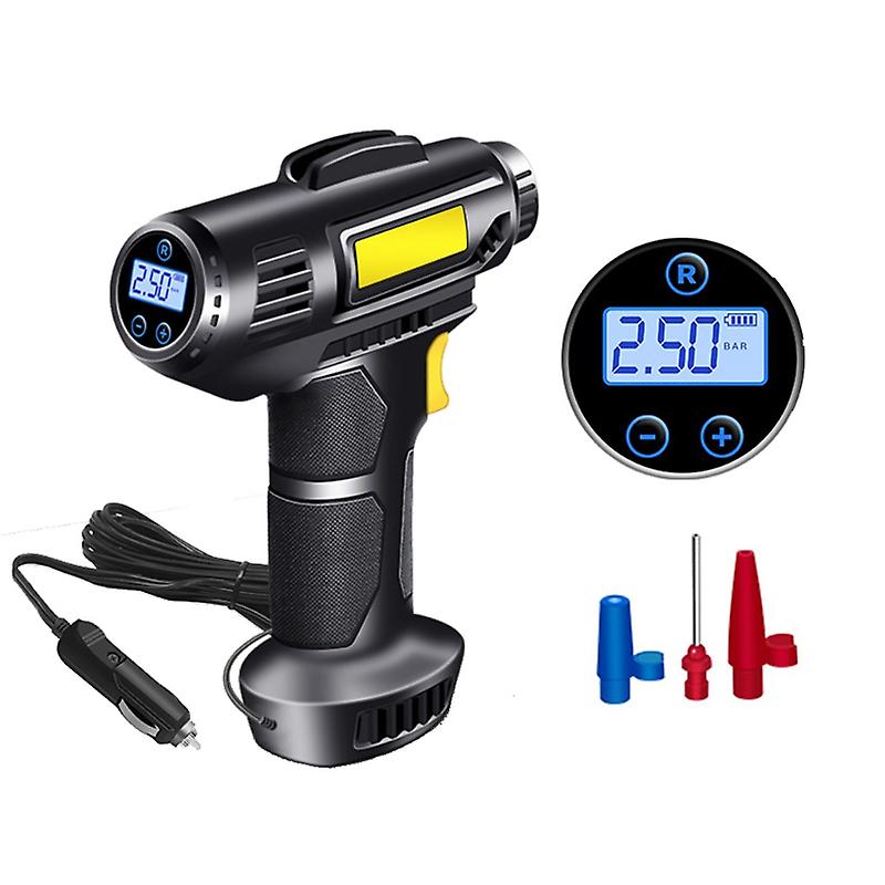 Wireless Portable Portable Air Compressor 8.4v/120w Inflatable Pump For Car