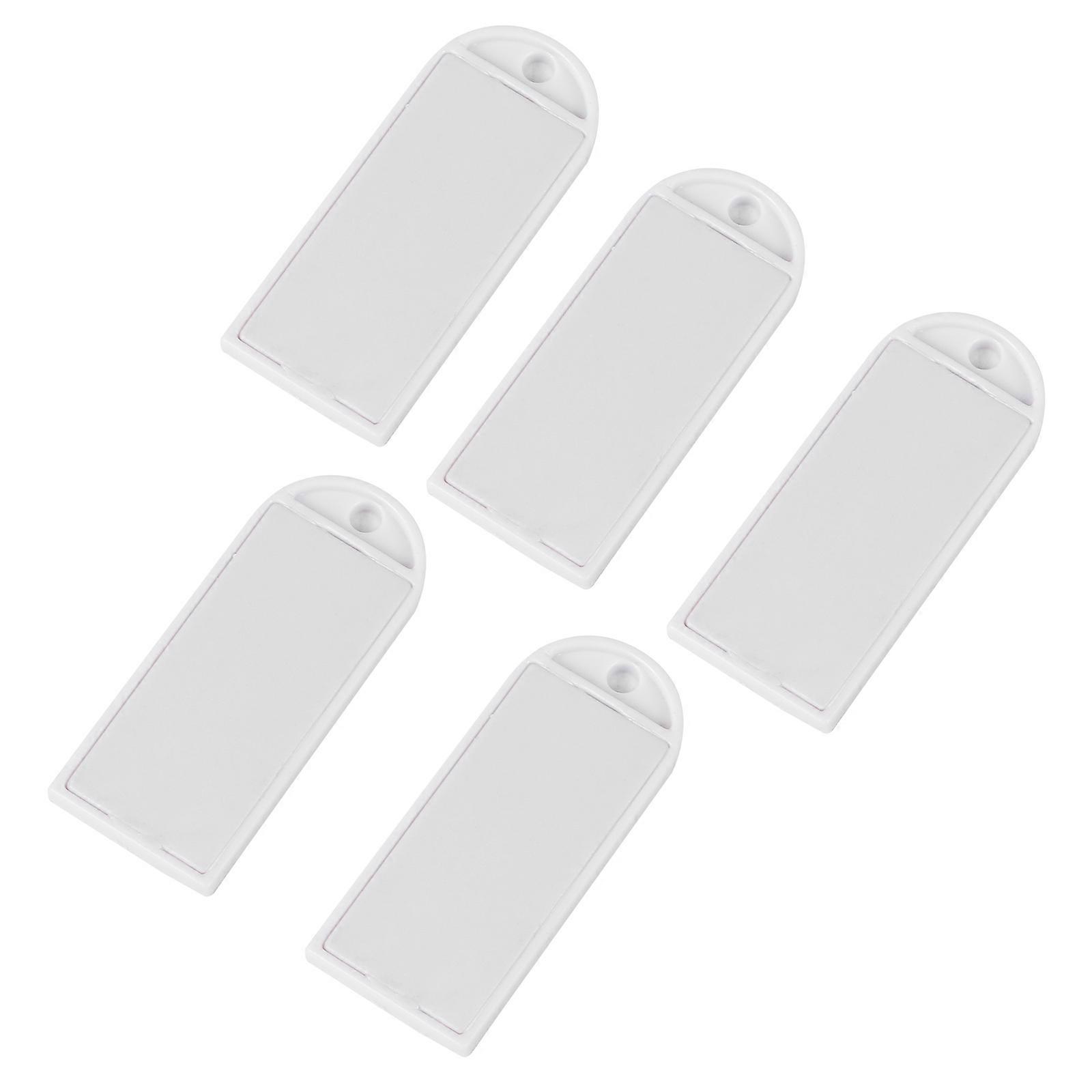 NFC Cards Provide Data Transfer Function 5Pcs White ABS Material