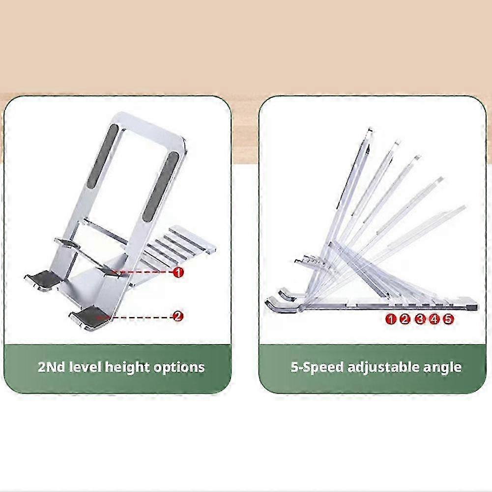 Compact Foldable Aluminum Tablet Stand