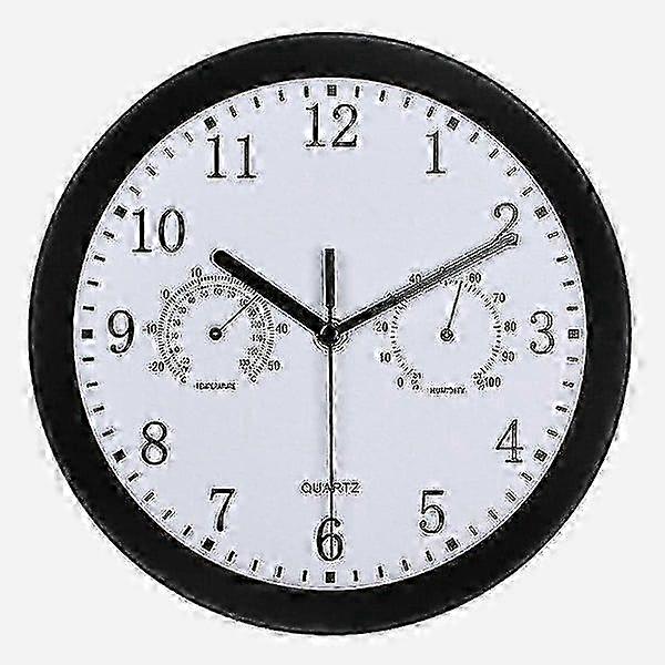 Waterproof Retro Garden Clock with Thermometer
