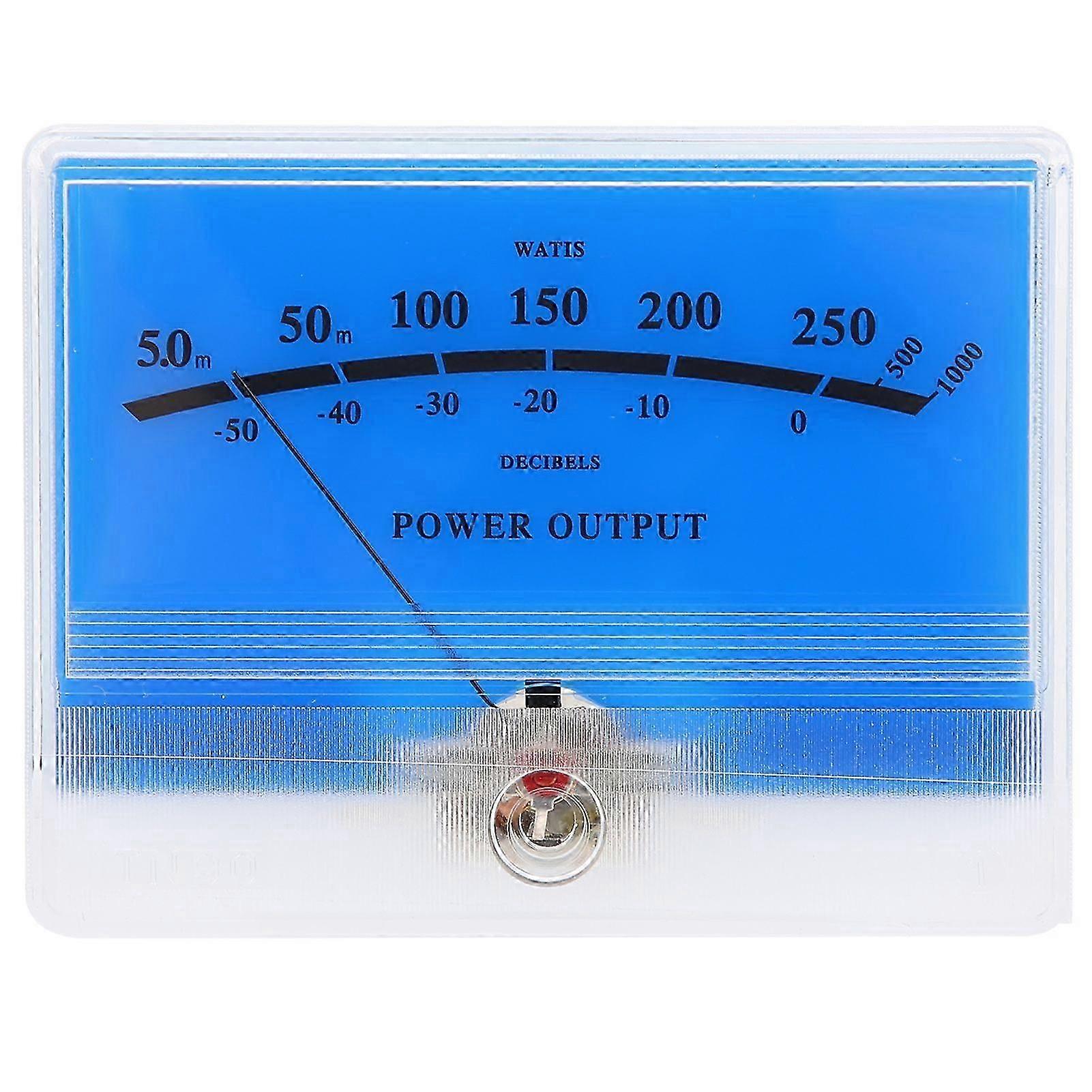 TN-90A-BGB-S0466 VU Meter Header Pointer Ammeter Level Meter Audio Power Amplifier