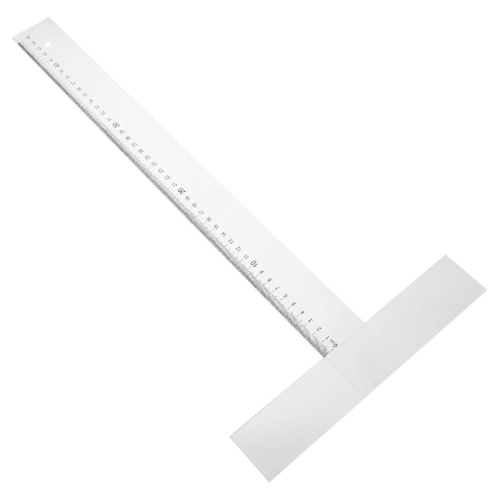 Acrylic T Square Ruler 50.5cm Precise
