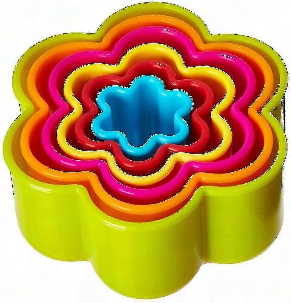 Scallop Flower Cookie Cutters Set Assorted Sizes