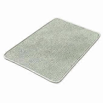 Cooling Mat compatible with Dogs and Cats. Green Waffle Texture Ice Silk Pet Mat compatible with Summer DU