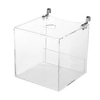 Parrots Bath Cube Bird Shower Box for Bathing Transparent Acrylic