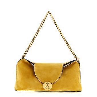 Versace Multicolor Calfskin Clutch Bag