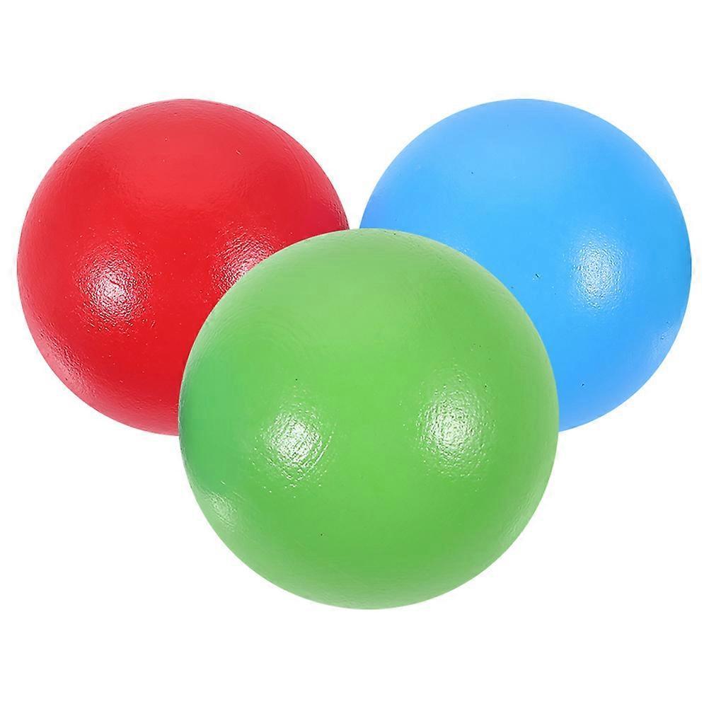 15Pcs Lawn Croquet Balls Solid Wood