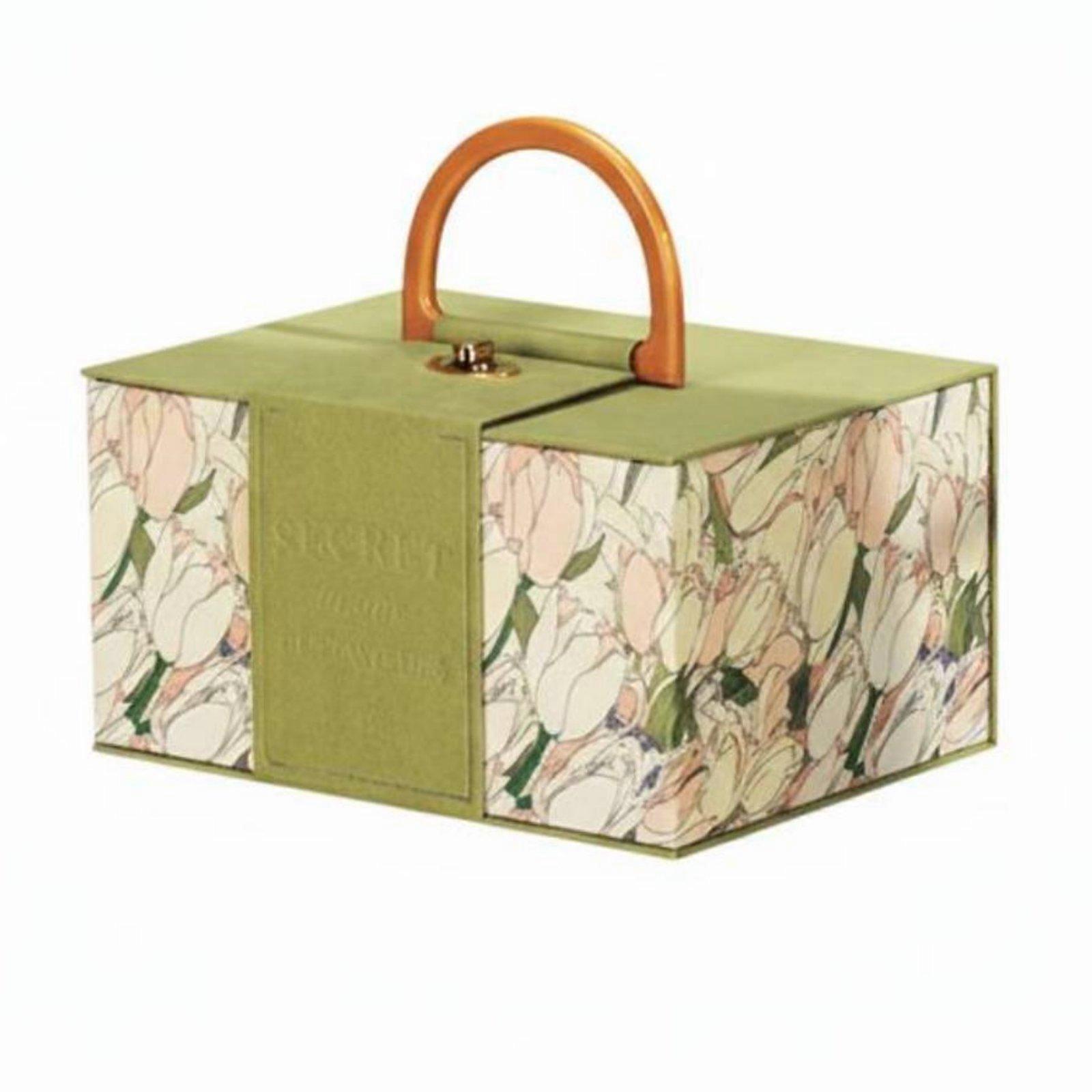 French flower plush gift box, Makeup storage, Wedding candy box