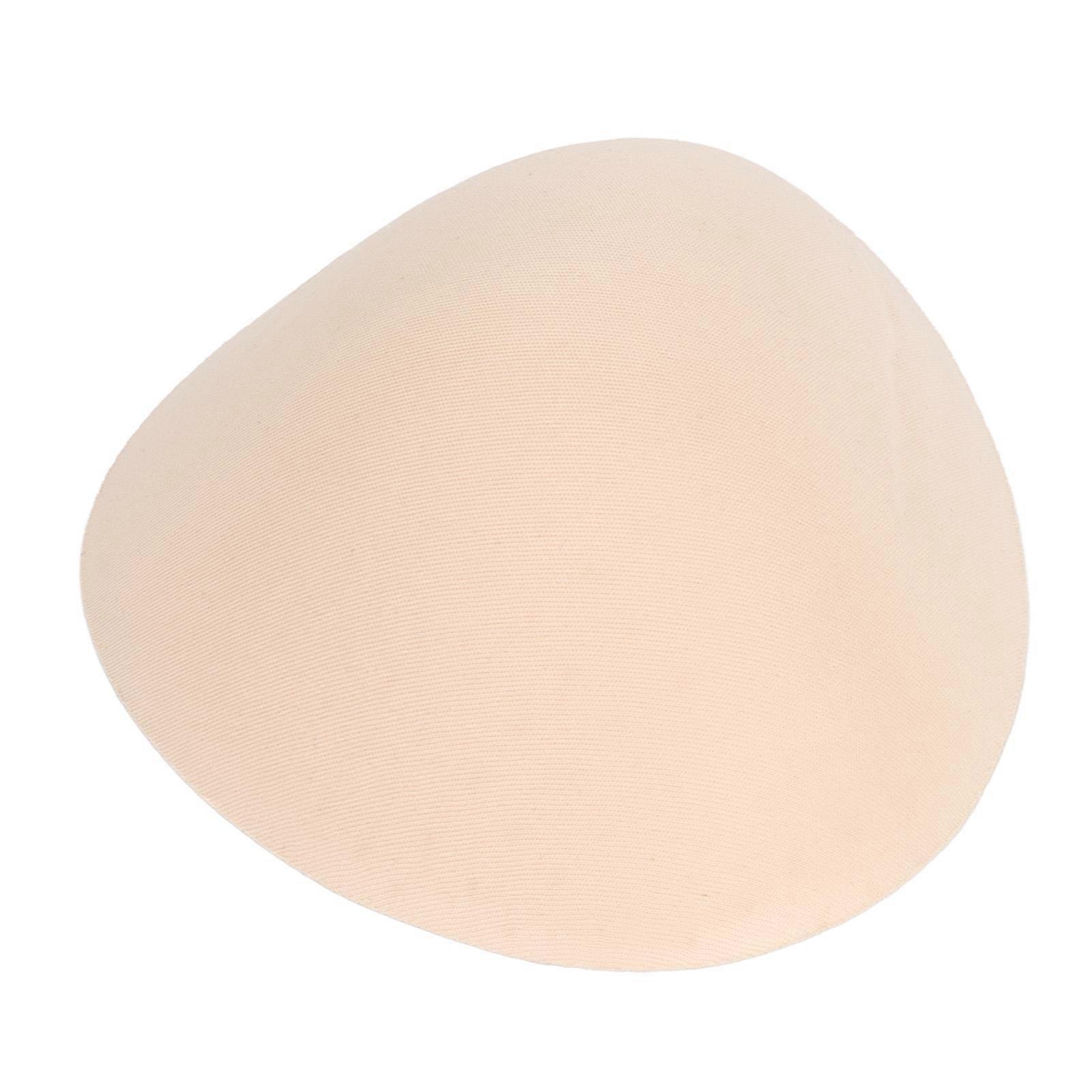 Triangular Shape Bra Insert Concave Cloth Fabric Breathable Close Fitting Bra Pad