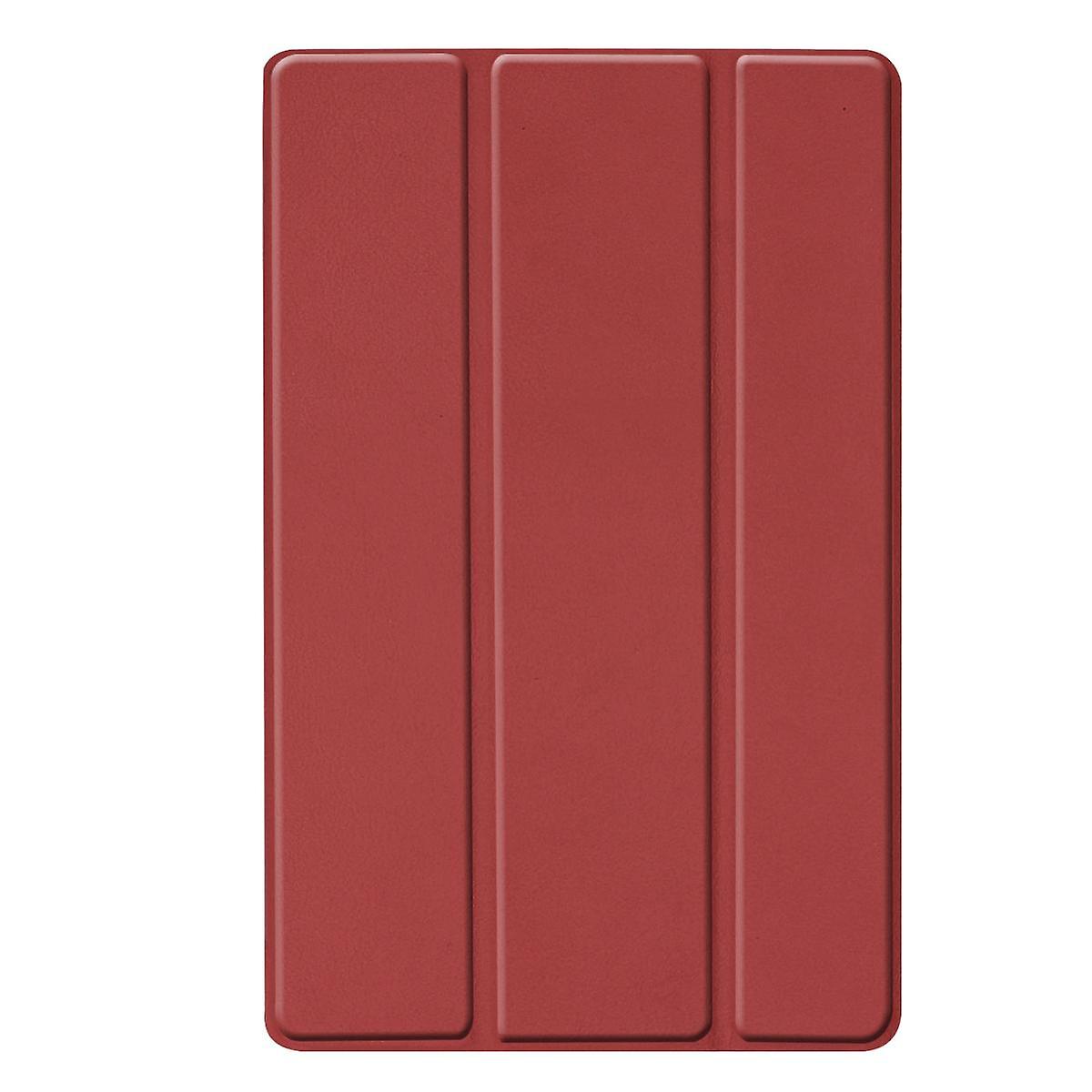 For Galaxy Tab A 10.1 Case 2019 Model T510 T515, Slim Lightweight Stand Case For 10.1" Galaxy Tab A Tablet Sm-t510 Sm-t515 Released In 2019 - Burgundy
