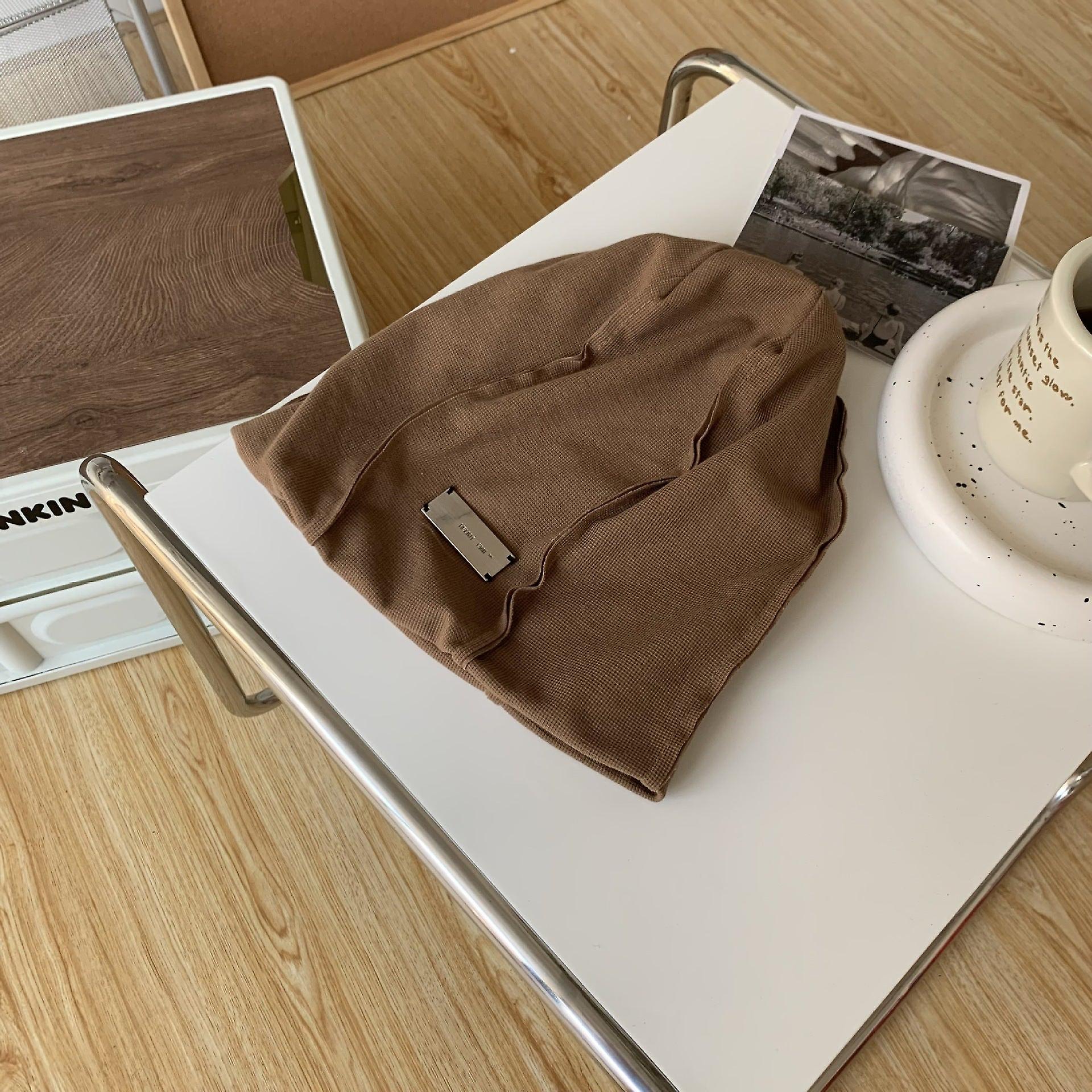 סגנון קוריאני מראה פנים כובע קטן בגדי ריקוד נשים צבע הכל התאמה לאינטרנט סלבריטאים ערימת כובע ערימה בגדי ריקוד גברים אופנה רחוב כובע סרוג