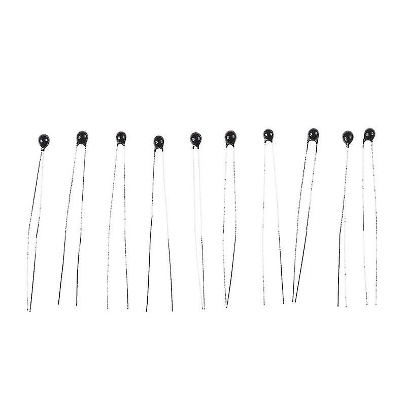 10pcs Thermistor Temperature Sensor Ntc-mf52-103/3435 10k Ohm 1% Shytmv