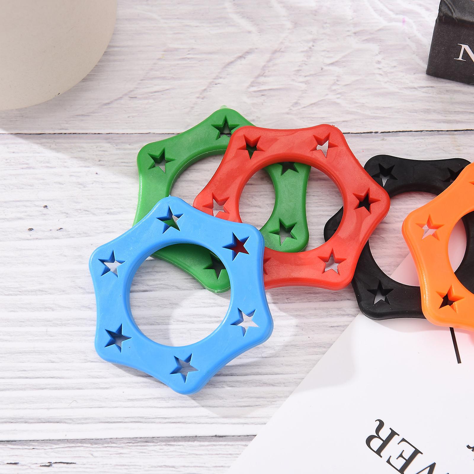 5pcs Microphone Anti-rolling Protection Ring Hexagonal Loop Fixing Collar Anti-rolling Protection Ring