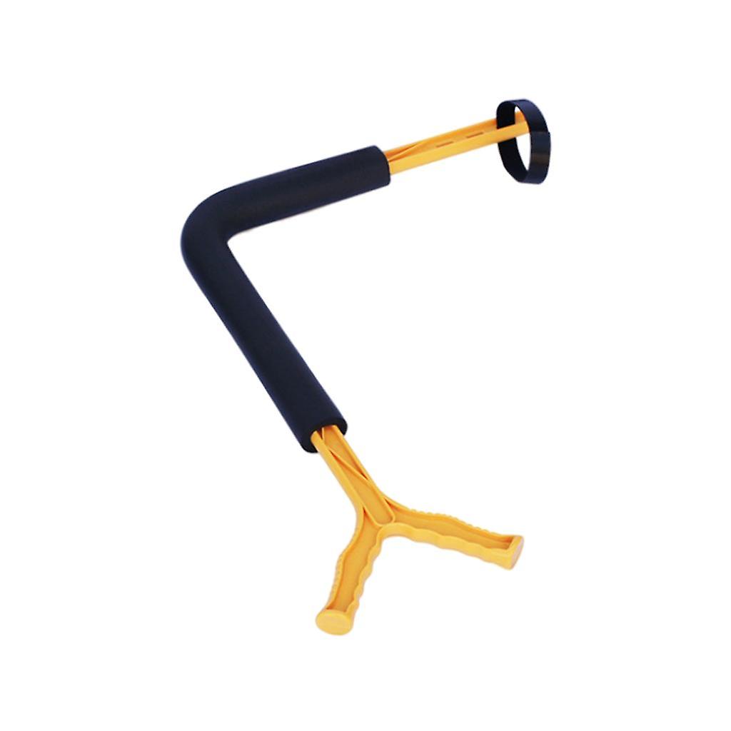 Golf Swing Trainer Training Aid Assist Gesture Practice Guide Golfer Yellow