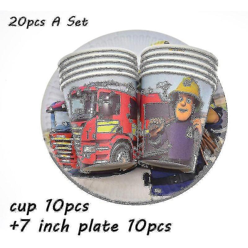 Birthday Jetable Tableware Set Theme Paper