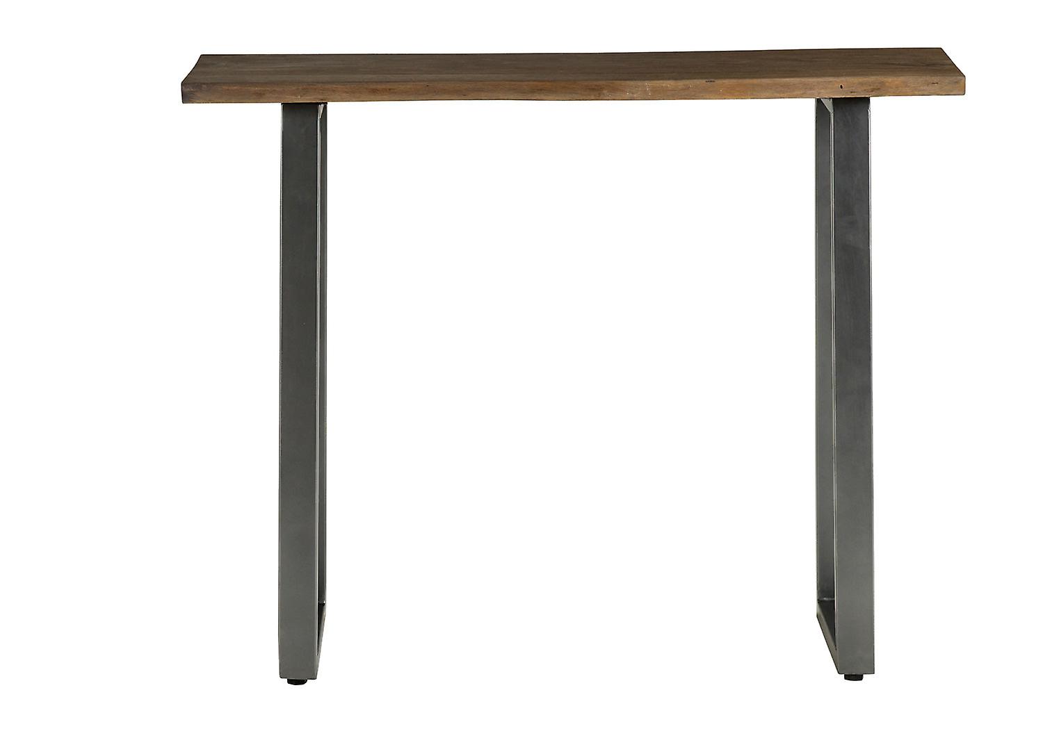 Console Table Grey Essential Live Edge