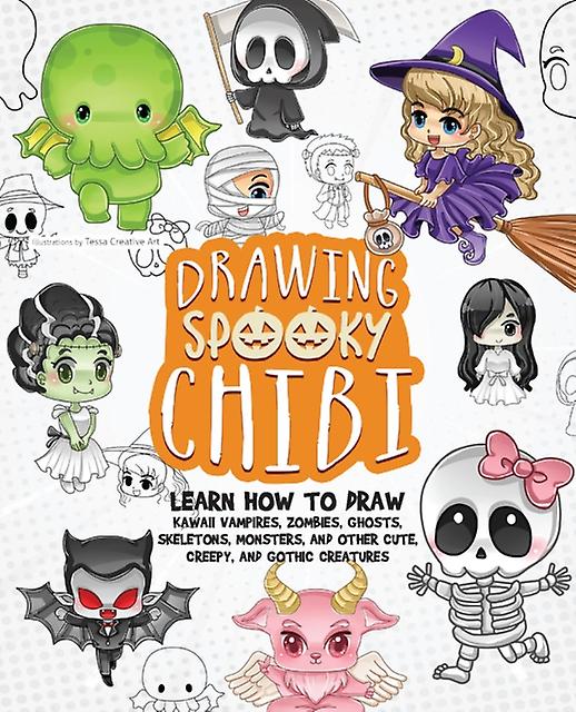 Drawing Spooky Chibi Paperback