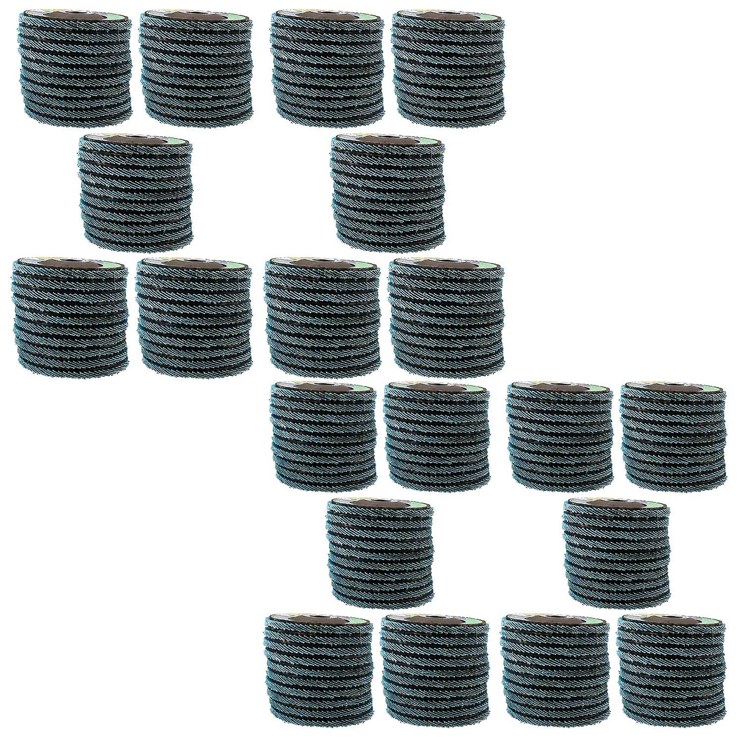 60 Grit Zirconium Flap Discs for Sanding Grinding Removal 4-1/2" Grinder 200pc