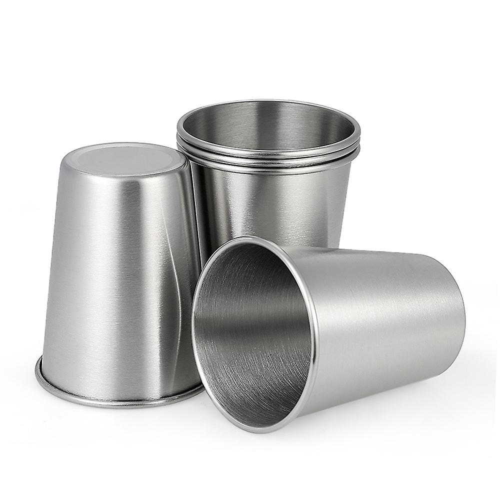 5pcs/set Good Quality 304 Stainless Steel Beer Cup Wine Cup Unbreakable