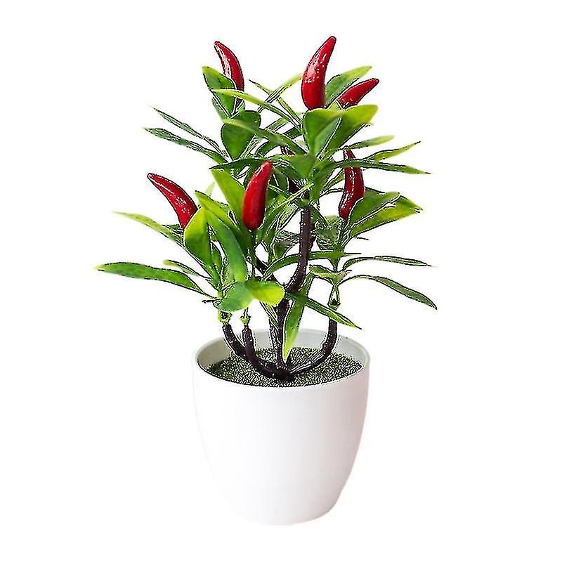 Mesterséges cserepes növények hamis Oran pot ornt