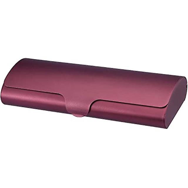New Aluminum Glasses Case Hard Shell Eyeglass Case Ultra-light Big Size Box Frosted Matte Eyeglasses Case 156*60*28mm