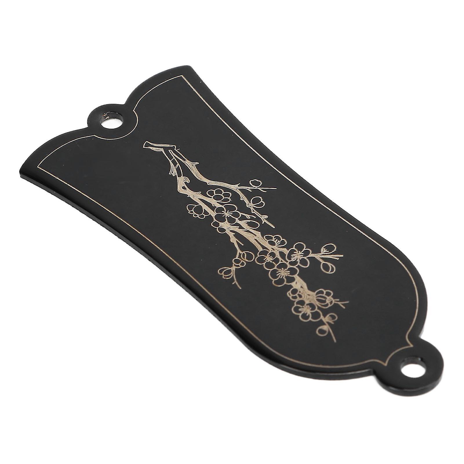 غطاء قضيب الجيتار تروس الحديد الأسود زهر البرقوق شكل جرس 2H